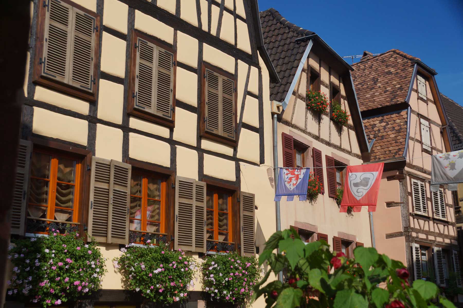 Maisons à colombage en Alsace